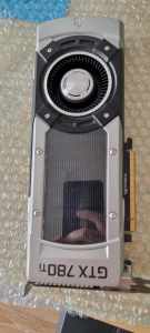 NVIDIA GeForce GTX 780 Ti - as is, used - not used for crypto mining
