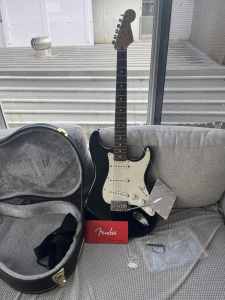 Fender standard Stratocaster, mint condition.