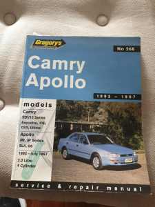 Original service manual Camry Apollo******1997 