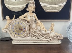 Vintage Ornate Lady With Cherubs (Large)