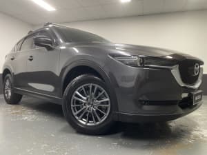 2017 Mazda CX-5 KF4W2A Touring SKYACTIV-Drive i-ACTIV AWD Grey 6 Speed Sports Automatic Wagon