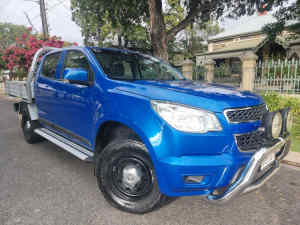 2016 Holden Colorado RG MY16 LS Crew Cab Blue 6 Speed Sports Automatic Utility