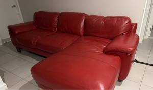 Leather Couch 3 Seater