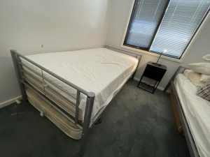 FREE King single and single with mattresses
