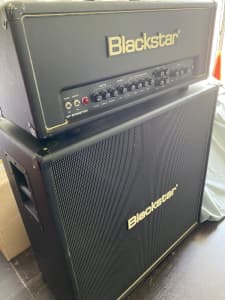 Blackstar HT100 cabinet guitar amp with head