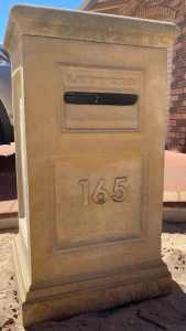 Pillar Letter Box
