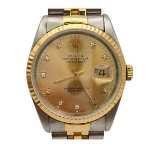 Rolex Watch Mens Date-Just 16233 36mm Circa 1991 Watch