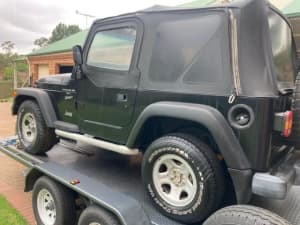 Jeep Wrangler Unlimited Manual Convertible