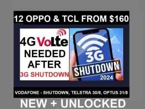 12 x NEW OPPO & TCL PHONES VoLTE NFC UNLOCKED $160 to $175 EACH