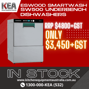 NEW ESWOOD SMARTWASH 500 SW500 UNDERBENCH DISHWASHERS CHEAP 