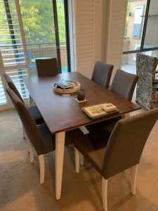 FREE Dining Table and 6 Chairs