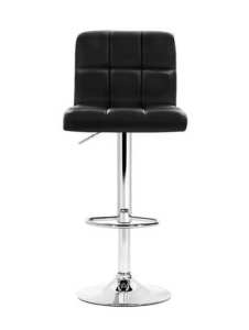 Kitchen Chairs Swivel Bar Stool Gas Lift Black-Price Reduced