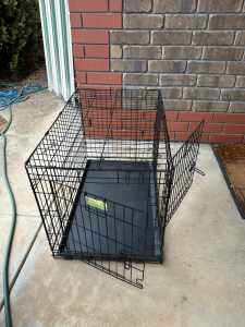 Dog Kennel Large collapsible 122Lx79wx85H