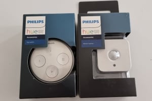 Philips Hue motion sensor and tap switch