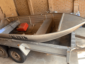 Aluminium Boat 3.7m Ally Craft.
