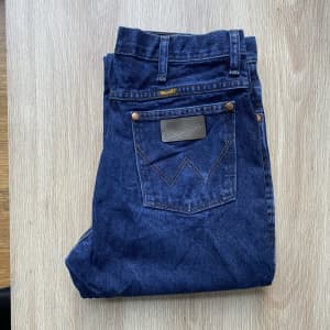 Wrangler 936DSD Cowboy Cut Slim Fit Jeans Blue Denim - Size W32 L32