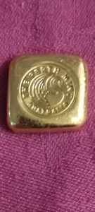 Gold 1 oz Perth Mint Cast Bar