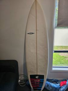 60 tolhurst quad fin surfboard