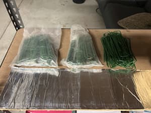 Synthetic turf joining tape (18m) galvanised pegs - $100 