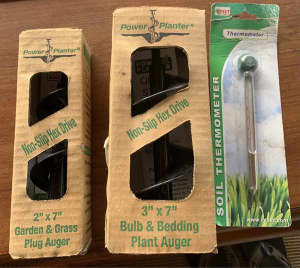 2x Power Planters + Soil Thermometer FREE POSTAGE