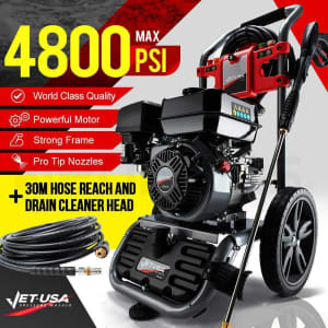 4800PSI High Pressure Washer Cleaner - Ultimate Edition - Water Petrol