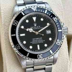 Rolex Sea-Dweller Tritium Dial Ref 16600 1997 Watch and Box