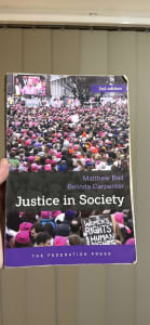 Justice in Society 2nd Edition (Textbook for QUT)