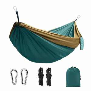 Outdoor Camping Hammock. Portable Hammock w/tree straps, Lightweight.