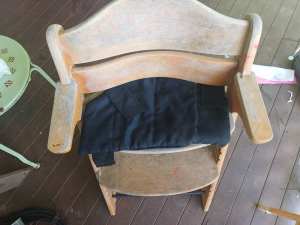 Timber baby seat Mocha