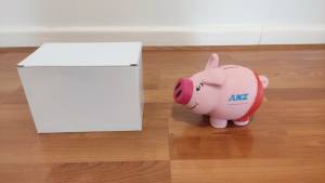 Brand New ANZ Comic Relief Pig Piggy Bank / Money Box (2 Available)