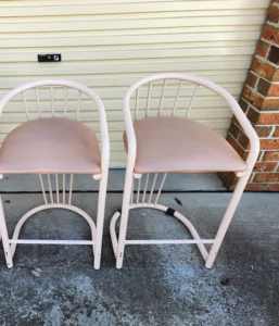 Breakfast bar stools (2 available)