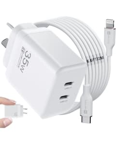iPhone Fast Charger, 35W Compatible with iPhone14/13/12, iPad