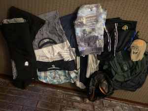 boys bundle includes clothes , shoes, bags in very good