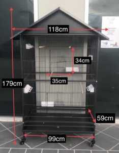 BRAND NEW Patio Cage - 2 sizes: Wide $420ea or Tall $320ea flatpack