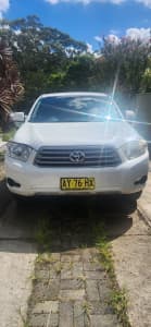 2008 TOYOTA KLUGER KX-R (FWD) 5 SEAT 5 SP AUTOMATIC 4D WAGON, 5 seats 