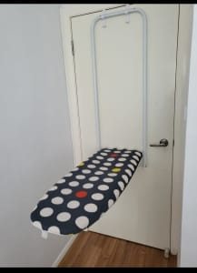 Over-The-Door Foldable Ironing Board For Sale !
