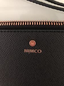 Mimco sublime discount gusset medium pouch