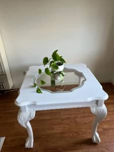 Provincial French style side table or lamp table 