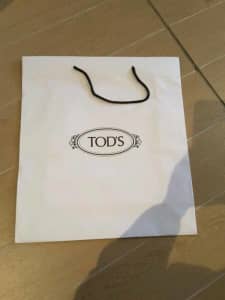 Tod's Tods shopping gift Bag medium large 46h x41w x 15d