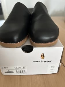 Ladies Hush Puppies Leather Shoes Size 10 BRAND NEW