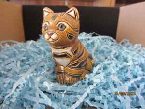 Rinconada Baby Cat/Kitten Ginger Collectible Figurines.