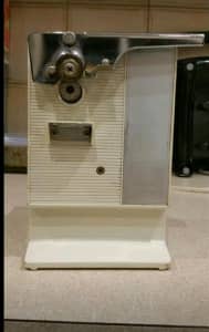 Vintage electric can opener and knife sharpner