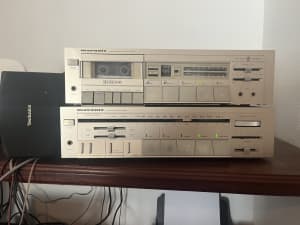 1984 Marantz Receiver and Cassette Deck
