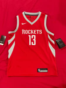 NBA Nike James Harden Jersey Houston Rockets Youth Medium Swingman New