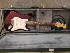 Spotless Mexican Fender Strat & Hard case