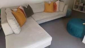 L-shape chaise sofa