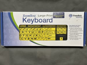 Zoomtext Large Print Keyboard