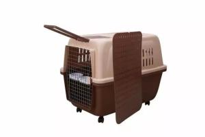 Portable Pet Crate Travel Carrier Cage With Tray