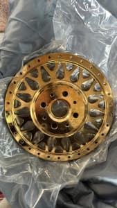 BBS RS 001 15inch 4x100 Gold Plated