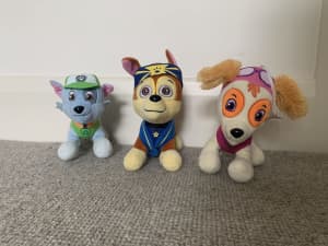 Paw patrol plush toys